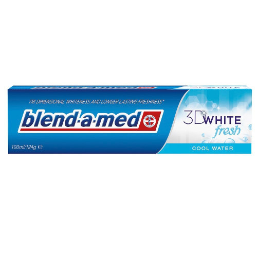 Blend-A-Med 3D White Fresh Cool Water Whitening Toothpaste 3.38 fl oz (100 ml)