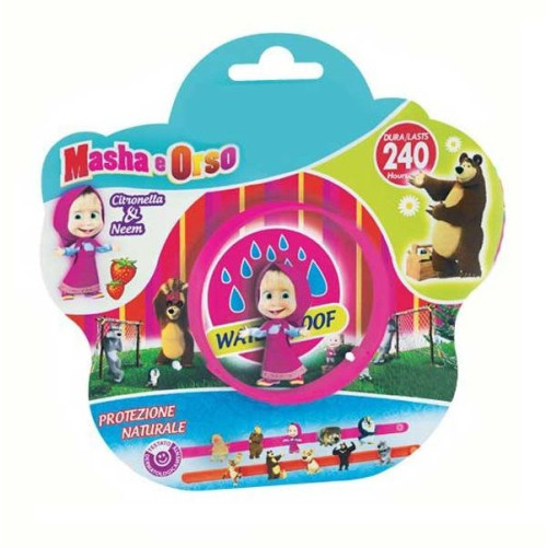 Brand Italia Repellent Bracelet for Children Masha and the Bear 1 pc