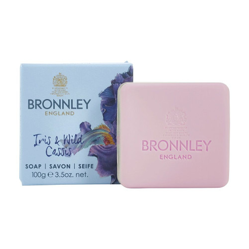 Bronnley Lily of the Valley Iris and Wild Cassis Luxury Soap with Iris and Wild Cassis 3.53 oz (100 g) 1pc