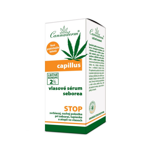 Cannaderm Capillus Serum for Hair Against Dandruff and Seborrhea 1.35 fl oz (40 ml)