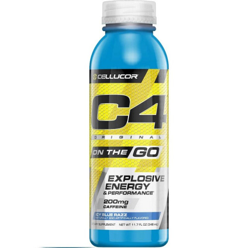 Cellucor C4 on the Go Pre-Workout Drink Blackberry 11.67 fl oz (345 ml)
