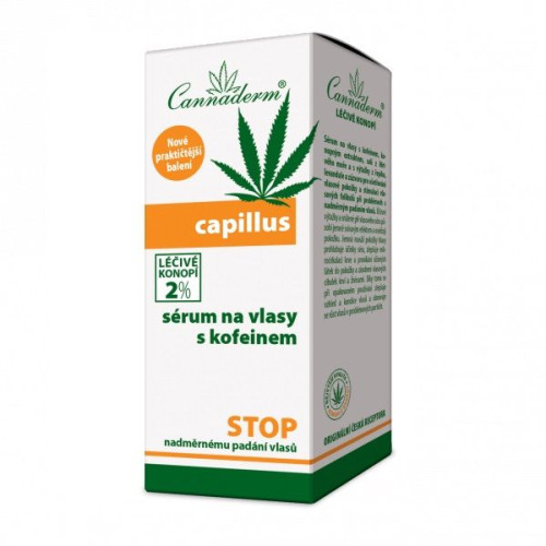 Cannaderm Capillus Hair Serum with Caffeine 1.35 fl oz (40 ml)