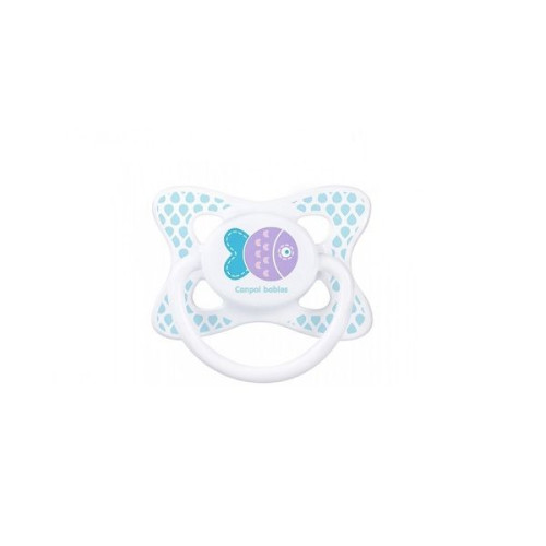 Canpol Babies Summertime Rubber Pacifier for Children from 6 to 18 Months