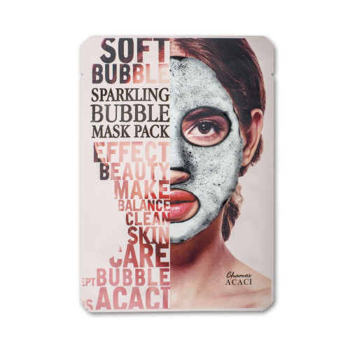 Chamos Cosmetic Acaci Bubbling Detoxifying Face Mask 0.85 fl oz (25 ml)