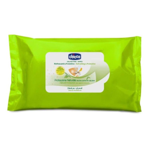 Chicco Refreshing and Protective Wet Wipes for 2+ Months 20 pcs