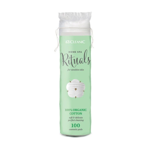 Cleanic Home Spa Makeup Remover Pads 100 pcs