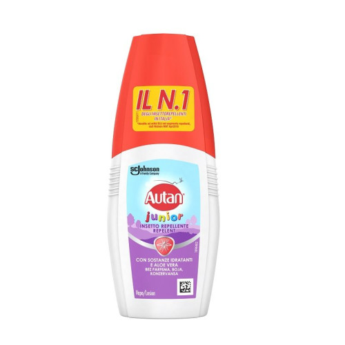 Autan Junior Mosquito Repellent Lotion for Children 2+ Years 3.38 fl oz (100 ml)