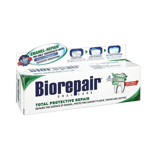 Biorepair Total Protective Repair Toothpaste for Enamel Restoration 2.54 fl oz (75 ml)