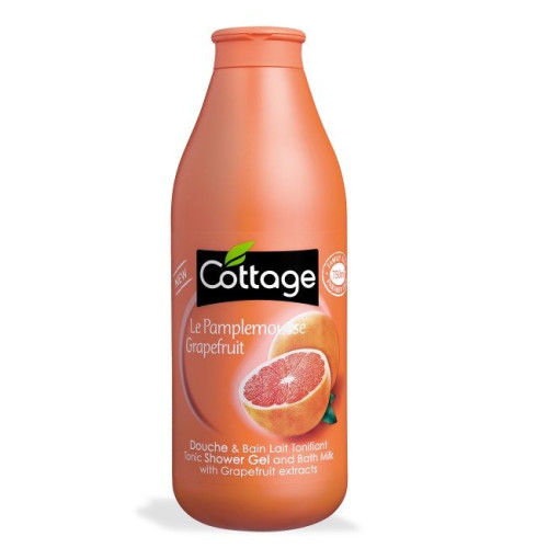 Cottage 2-in-1 Shower Gel and Bath Foam with Grapefruit 25.36 fl oz (750 ml)