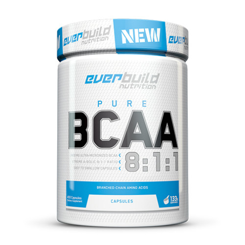Everbuild BCAA 8:1:1 800mg 400 Capsules