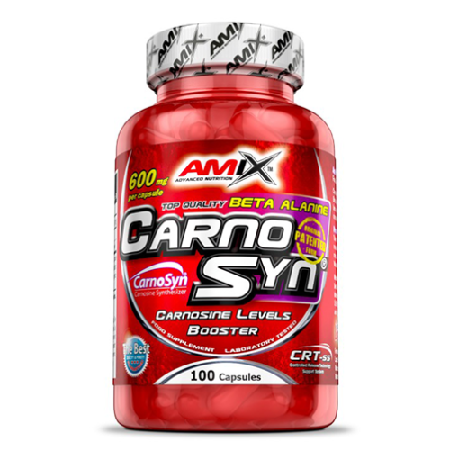 Amix Carnosyn Beta-Alanine Power & Stamina Enhancer 600 mg 100 Capsules