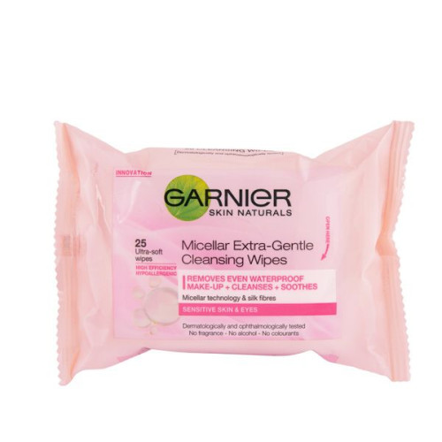 Garnier Wet Wipes for Removing Makeup for Sensitive Skin 25 pcs