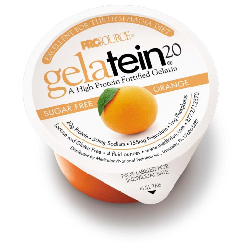 Gelatin 20 Hydrolyzed Protein Orange 4.06 fl oz (120 ml)