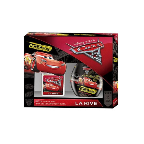 La Rive Cars Promo Set for Boys Eau De Toilette and 2-in-1 Hair and Body Shower Gel