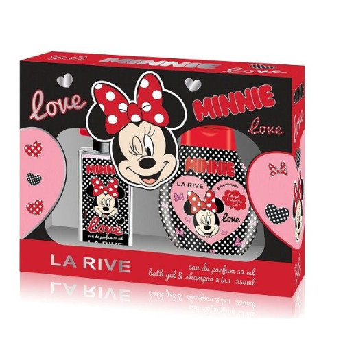 La Rive Minnie Love Children's Promo Set for Girls Perfume and 2-in-1 Shower Gel and Shampoo