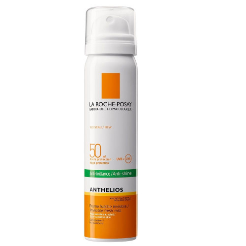 La Roche Posay Anthelios Mattifying Transparent Fresh Face Spray SPF 50 2.54 fl oz (75 ml)