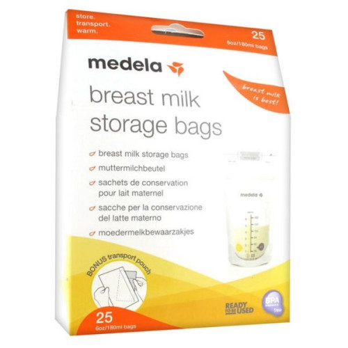 Medela Breast Milk Storage Bags 25 pcs