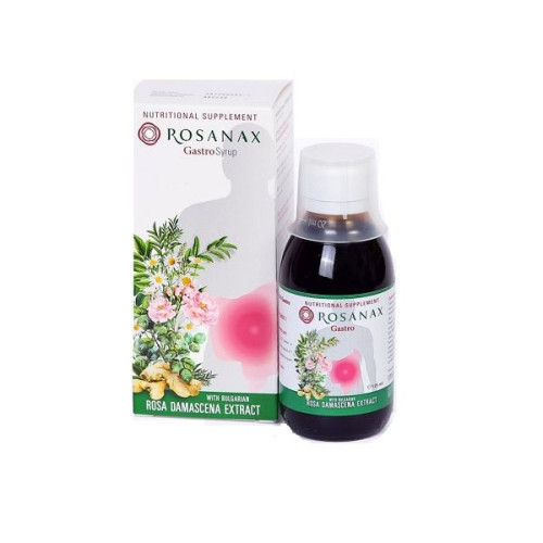 Rozanax Gastro Syrup with Rose Extract for Good Digestion 4.23 fl oz (125 ml)