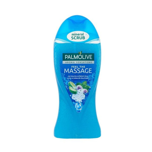 Palmolive Aroma Sensations Massage Body Scrub Dead Sea Salts Aloe Vera and Mint 16.91 fl oz (500 ml)