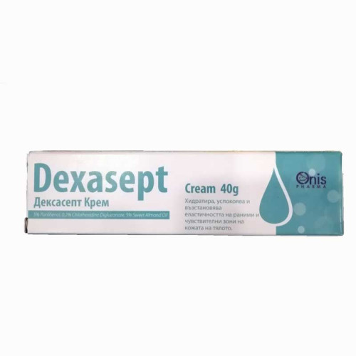 Dexasept Cream for Sensitive and Delicate Skin 5% 1.41 oz (40 g)