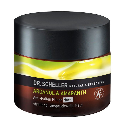 Dr. Scheller Natural and Effective Anti-Wrinkle Night Cream with Argan and Amaranth 1.69 fl oz (50 ml)