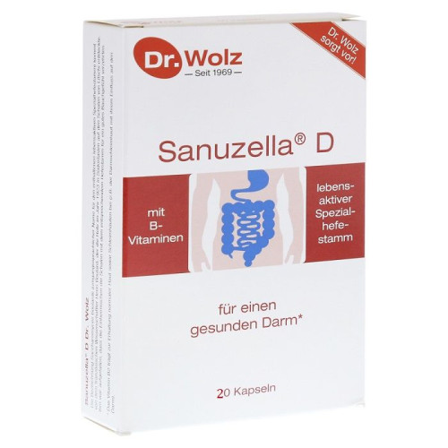 Dr. Wolz Sanuzella D for Good Digestion 20 Capsules