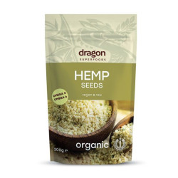 Dragon Superfoods Organic Hemp Seeds Shelled 7.05 oz (200 g)