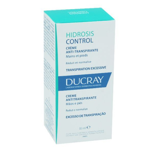 Ducray Hidrosis Control Anti-Perspiration Cream for Hands and Feet 1.69 fl oz (50 ml)