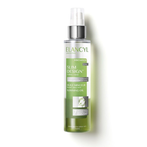 Elancyl Slim Design Oil for Fat Reduction and Stretch Mark Reduction 5.07 fl oz (150 ml)