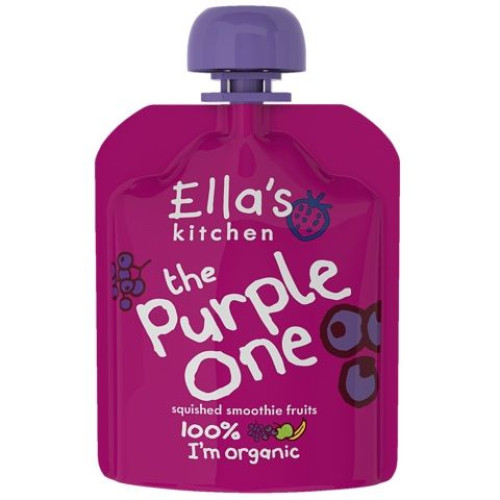 Ellas Kitchen Organic Baby Puree Purple Fruit Smoothie 3.17 oz (90 g)