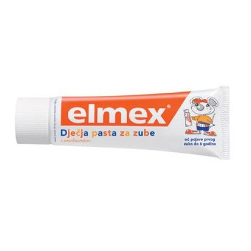Elmex Children's Toothpaste for Children Up to 6 Years Old 1.69 fl oz (50 ml)