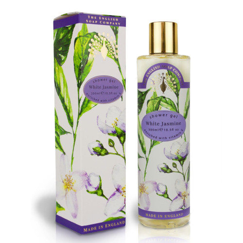 English Soap White Jasmine Body Wash with White Jasmine Fragrance 10.14 fl oz (300 ml)