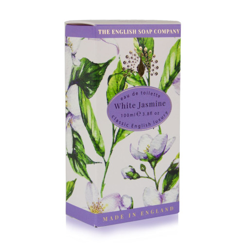 English Soap White Jasmine Eau De Toilette for Women 3.38 fl oz (100 ml)