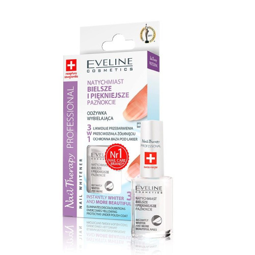 Eveline Whitening Nail Base with Lemon Extract 0.41 fl oz (12 ml)