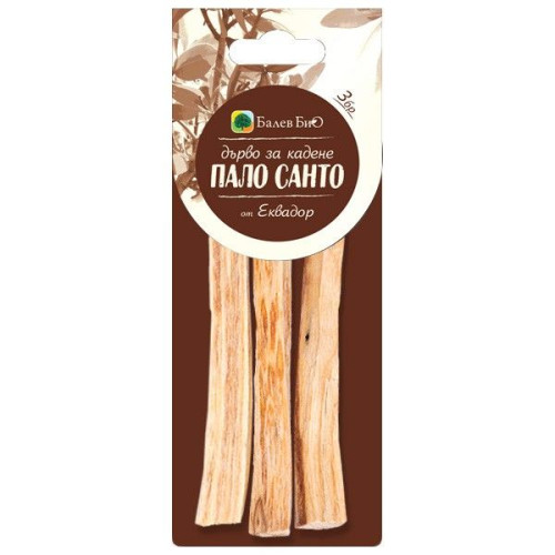 Paulo Santo Incense Wood from Ecuador 3 pcs