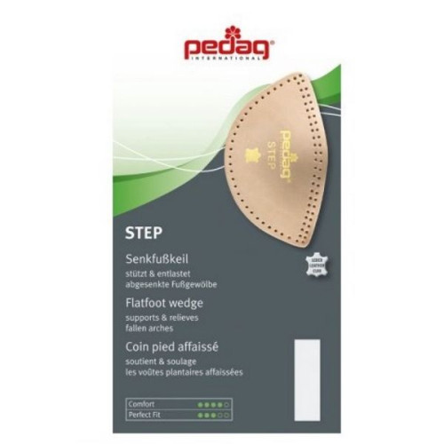 Pedag Step Wedge for Longitudinal Arch Support for Flat Feet L (41-43) 2 pcs