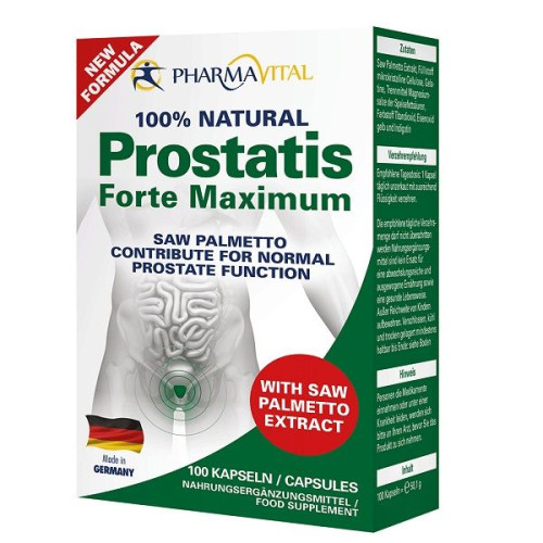 Pharma Vital Prostatis Forte Max for a Healthy Prostate 100 Capsules
