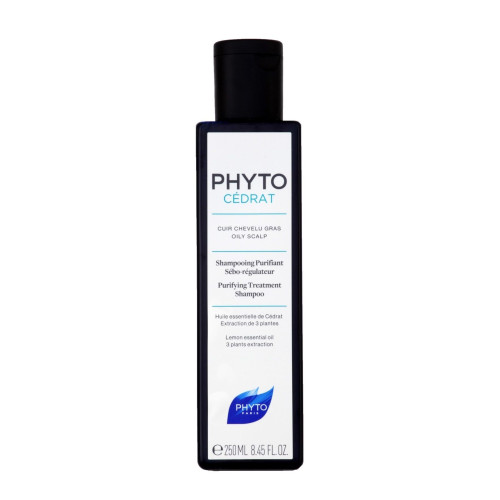 Phyto Phytocedrat Sebum-regulating Shampoo for Hair with Lemon Essential Oils 8.45 fl oz (250 ml)