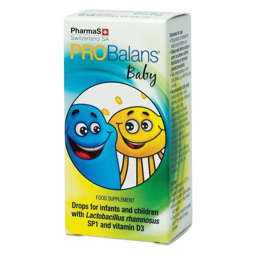 Probalans Baby for Stomach Problems in Children with Vitamin D3 0.34 fl oz (10 ml)