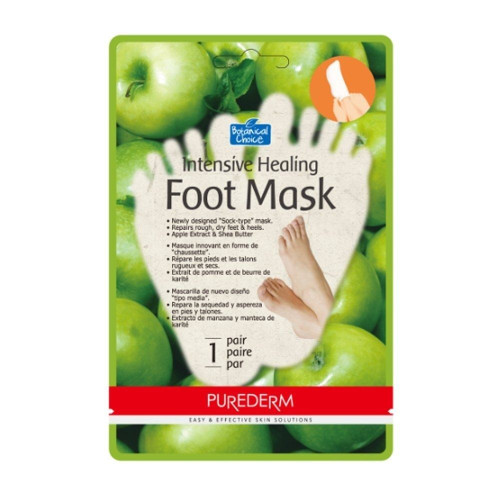 Purederm Intensive Repairing Foot Mask with Apple 1 pc
