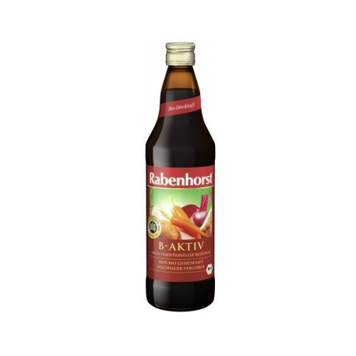 Rabenhorst B-Active Organic Vegetable Juice 25.36 fl oz (750 ml)