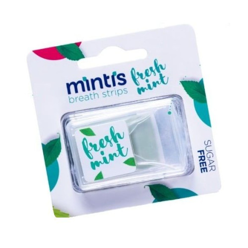 Mintis Fresh Mint Fresh Breath Strips 24 pcs