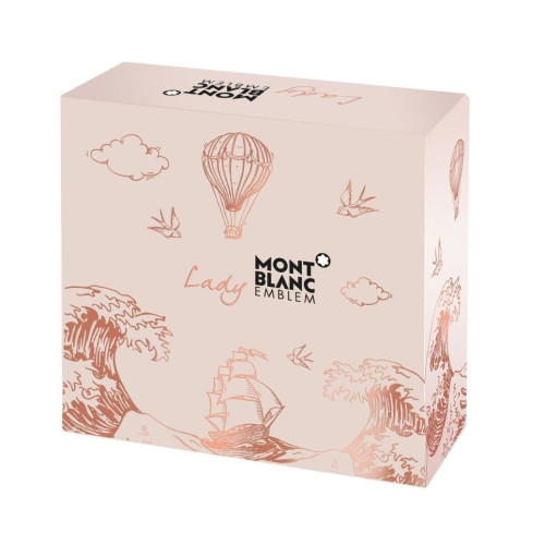 Mont Blanc Lady Emblem Promo Set for Women Eau De Toilette and Perfume Body Lotion