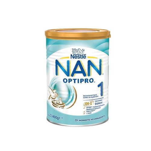 Nestle NAN Optipro 1 HM-O Milk for Infants from 0 to 6 Months x 14.11 oz (400 g)