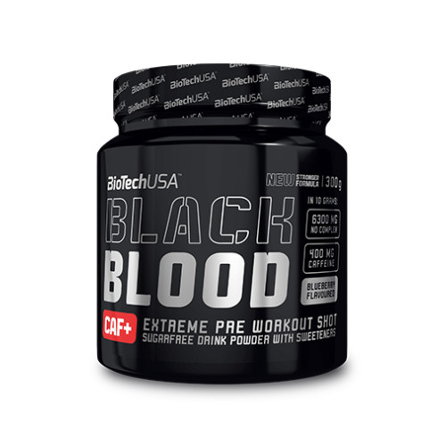 Biotech USA Black Blood CAF+ Blue Grapes 10.58 oz (300 g)