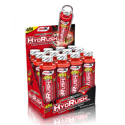Amix Hydrush Liquid Raspberry 1.59 oz (45 g) x 12 Ampoules