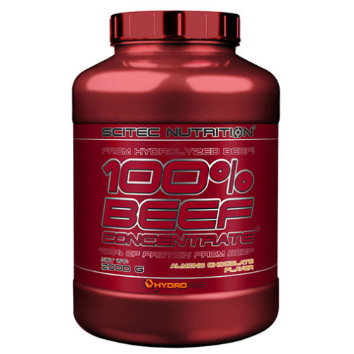 Scitec Nutrition 100% Beef Concentrate Chocolate Almand 4.41 lb (2000 g)