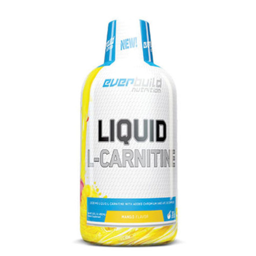 Everbuild Liquid L-Carnitine + Chromium Raspberry 1500 mg
