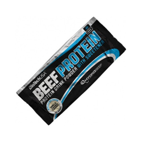 Biotech USA Beef Protein Strawberry 1.06 oz (30 g) Sachet