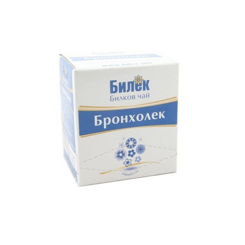 Bilek Broncholek Herbal Tea for the Upper Respiratory Tract 16 Filter Bags